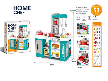 Cocina infantil con Luces, Sonidos y Vapor ChefKitchen®